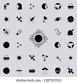 space hole icon. Space icons universal set for web and mobile