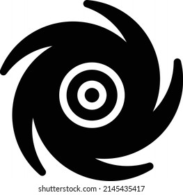 space hole Vector illustration on a transparent background.Premium quality symbols.Glyphs vector icon for concept and graphic design.