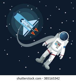 Space icon design 