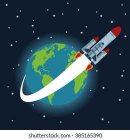 Space icon design 