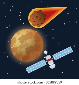 Space icon design 