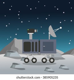 Space icon design 