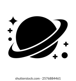 Space Icon Element For Design