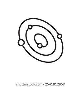 Leerzeichen-Symbol Konturvektor für Web-UI