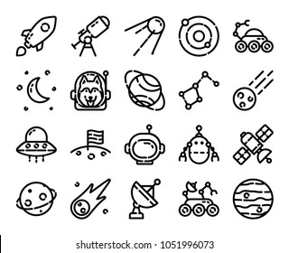 Space Icon Set