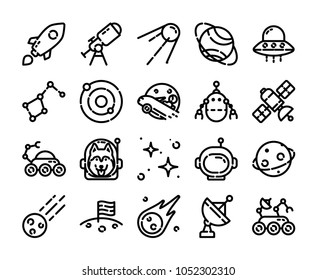 Space Icon Set