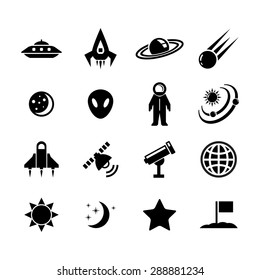 Space Icon set