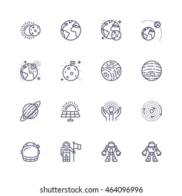 Space icons