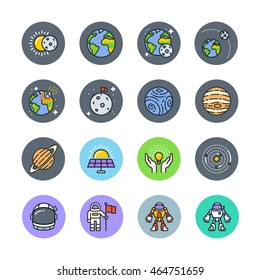 Space icons