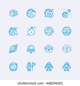 Space icons