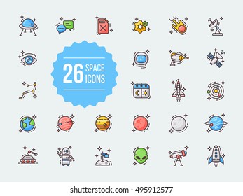 Space icons