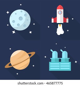 Space Icons Set