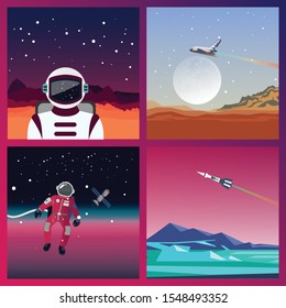 Space illustration conceptual design for technology, space, galaxy and mach  more.