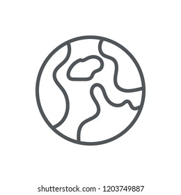 space illustration icon
