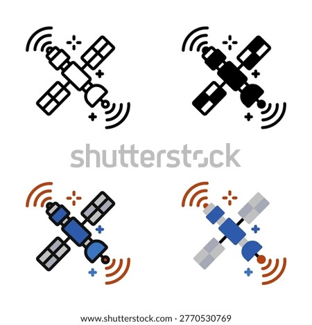 Space Internet is a satellite-based network providing global connectivity, especially in remote or underserved regions.