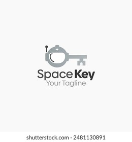 Space Key Logo Vector Template Design. Good for Business, Start up, Agency, and Organization