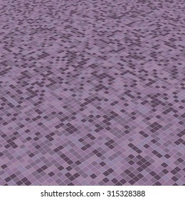 Space with lilac squares