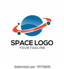 Space logo design