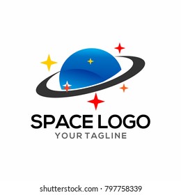 Space logo design