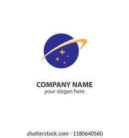 space logo design template