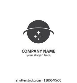 space logo design template