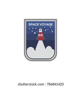 Space Logo Design Vector