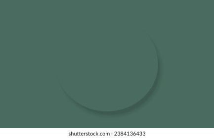 Logo espacial sobre fondo verde 