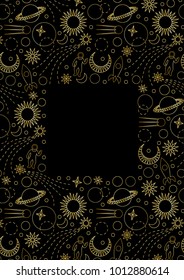 Space Luxury Postcard