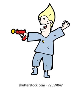 space man cartoon