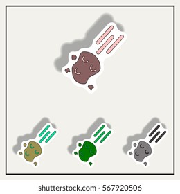 space meteorite collection