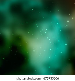 Space Mix Color 2 Vector Flat Image