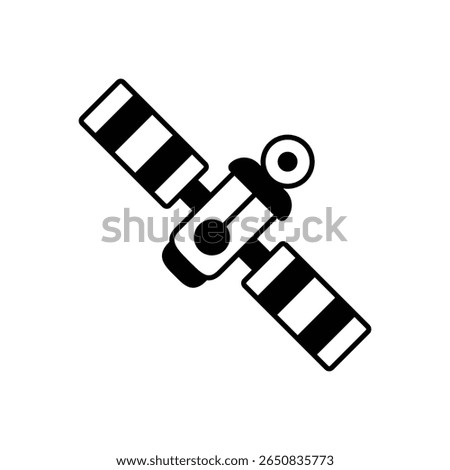 Space Module Capsule Vehicle Fill Icon