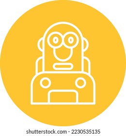 Space MonkeyVector Icon which is suitable for commercial work and easily modify or edit it
