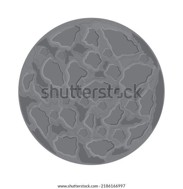 space moon universe icon\
isolated