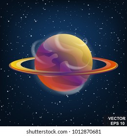 Space. An object. Galaxy. For your design. Icon. A cartoon.