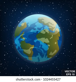 Space. An object. Galaxy. For your design. Icon. A cartoon.