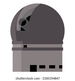 space observatory dome construction icon