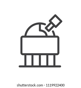 Space Observatory Icon