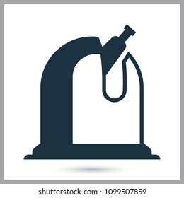 Space observatory simple icon