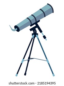 space observer telescope device icon