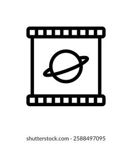 Space Outline Icon. Space Icon