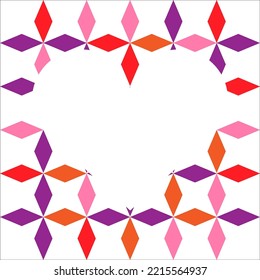 Space pattern hearts. Backdrop for valentines day or card love.