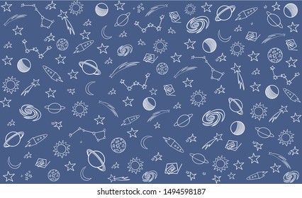 space pattern, set of elements, the constellations