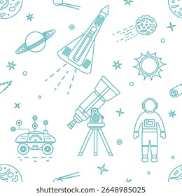 Telescópio de Padrão Espacial Planetas Shuttle Galaxy