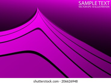 Space pink futuristic background illustration template - Vector pink futuristic background  design illustration
