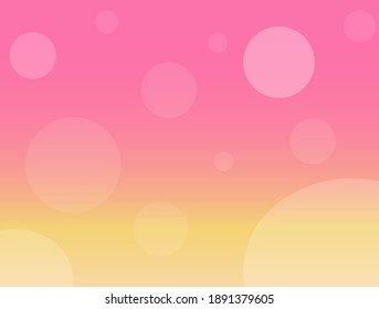 space Pink and yellow background