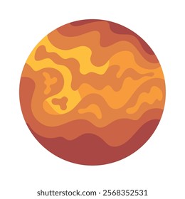 space planet cosmic isolated design