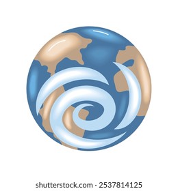 space planet earth isolated icon