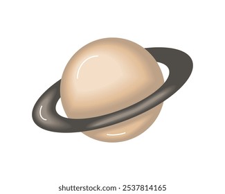 space planet galaxy isolated icon