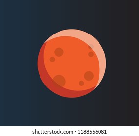 space planet or globe icon, vector